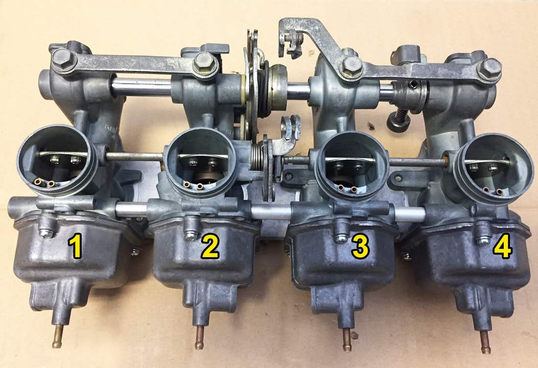 Honda CB 550 Four F1 F2 insulator manifold cylinder head carburetor carburator