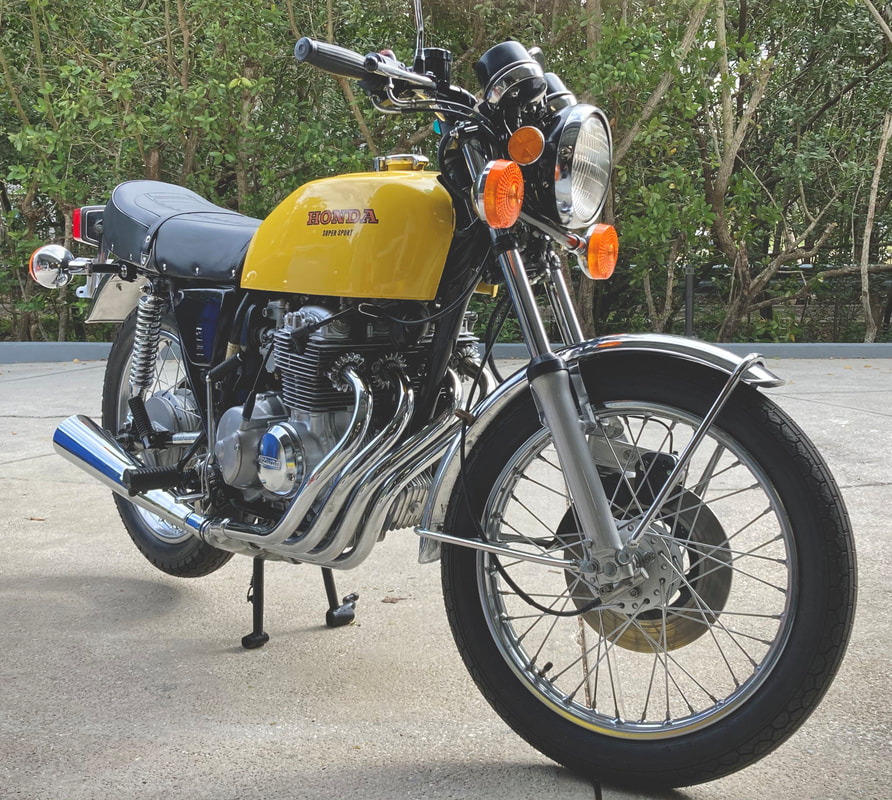1976 Honda CB400F Original Paint Restoration - THE VINTAGE BIKE BUILDER